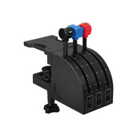 Produktbild för Logitech Flight Throttle Quadrant - spjäll - kabelansluten
