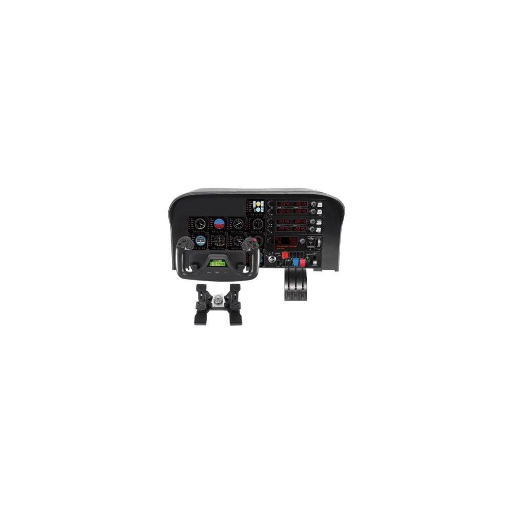 Produktbild för Logitech Flight Throttle Quadrant - spjäll - kabelansluten