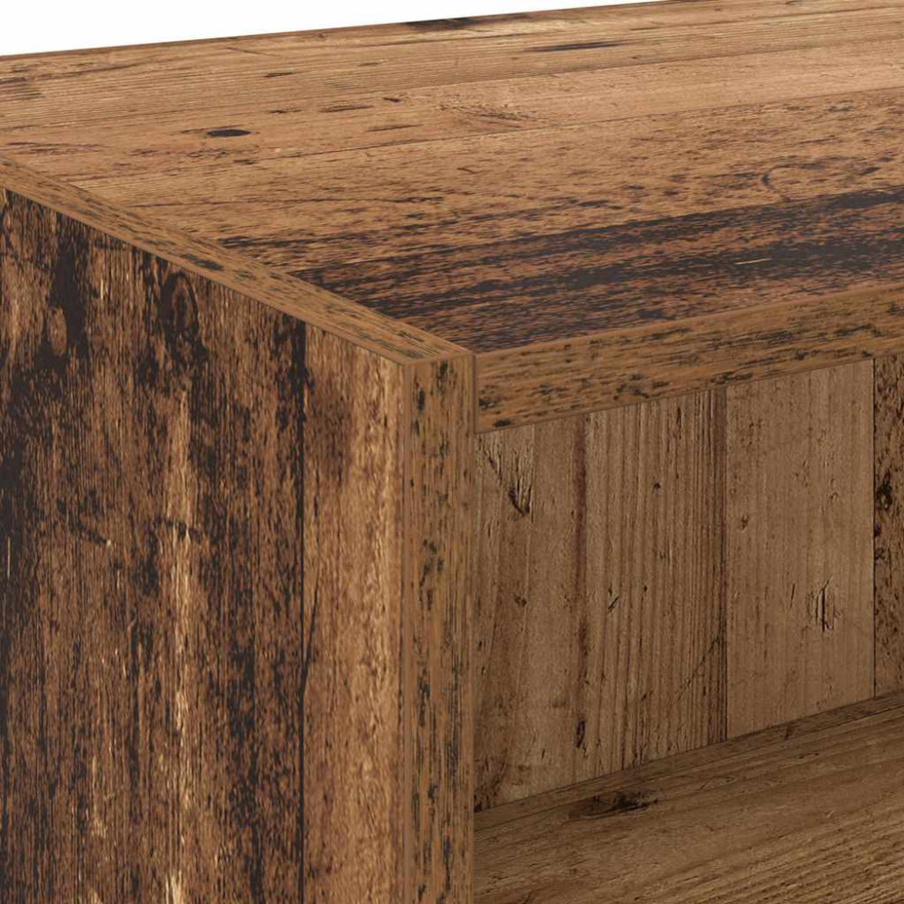 Produktbild för Skåp Gammalt trä 80 x 42,5 x 185 cm Konstruerat trä
