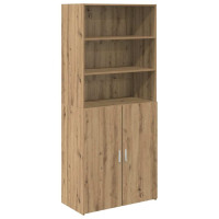 Produktbild för Skåp Artisan Ek 80 x 42,5 x 185 cm Konstruerat trä