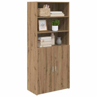 Produktbild för Skåp Artisan Ek 80 x 42,5 x 185 cm Konstruerat trä