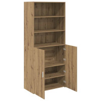 Produktbild för Skåp Artisan Ek 80 x 42,5 x 185 cm Konstruerat trä