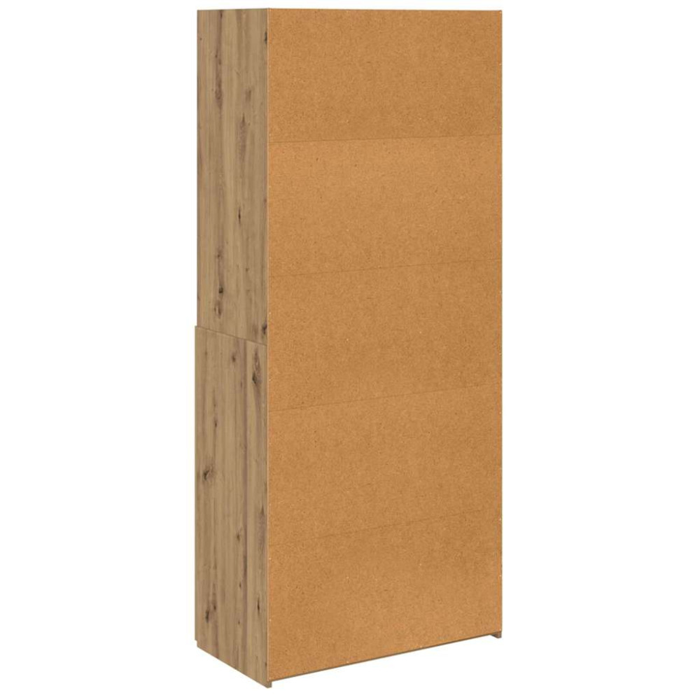 Produktbild för Skåp Artisan Ek 80 x 42,5 x 185 cm Konstruerat trä