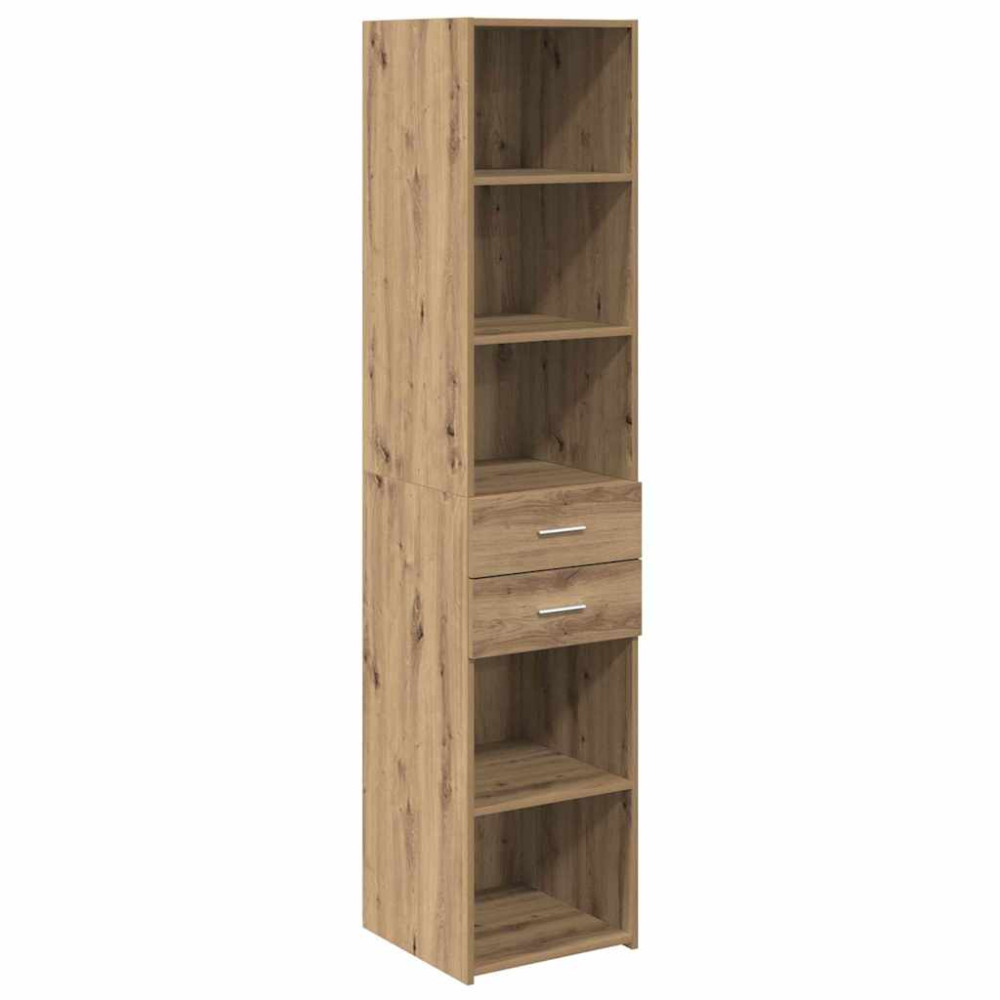 Produktbild för Skåp med låda Artisan Ek 40 x 42,5 x 185 cm Konstruerat trä