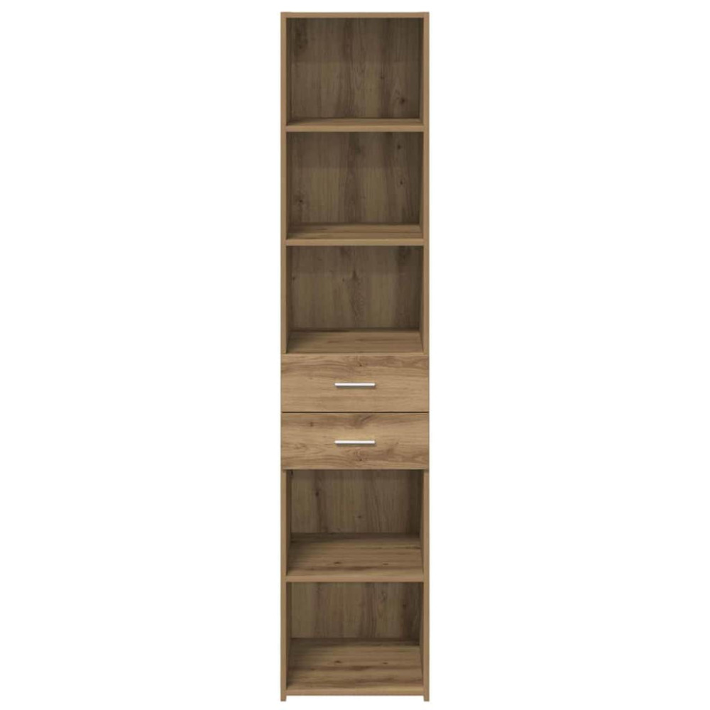 Produktbild för Skåp med låda Artisan Ek 40 x 42,5 x 185 cm Konstruerat trä