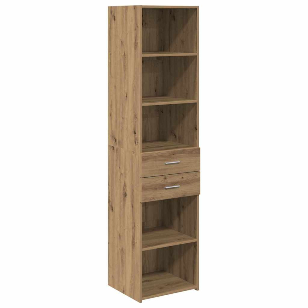 Produktbild för Skåp med låda Artisan Ek 45 x 42,5 x 185 cm Konstruerat trä