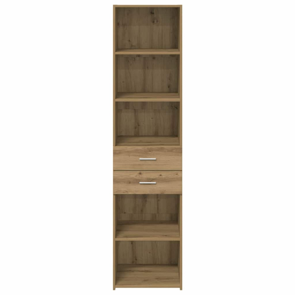 Produktbild för Skåp med låda Artisan Ek 45 x 42,5 x 185 cm Konstruerat trä