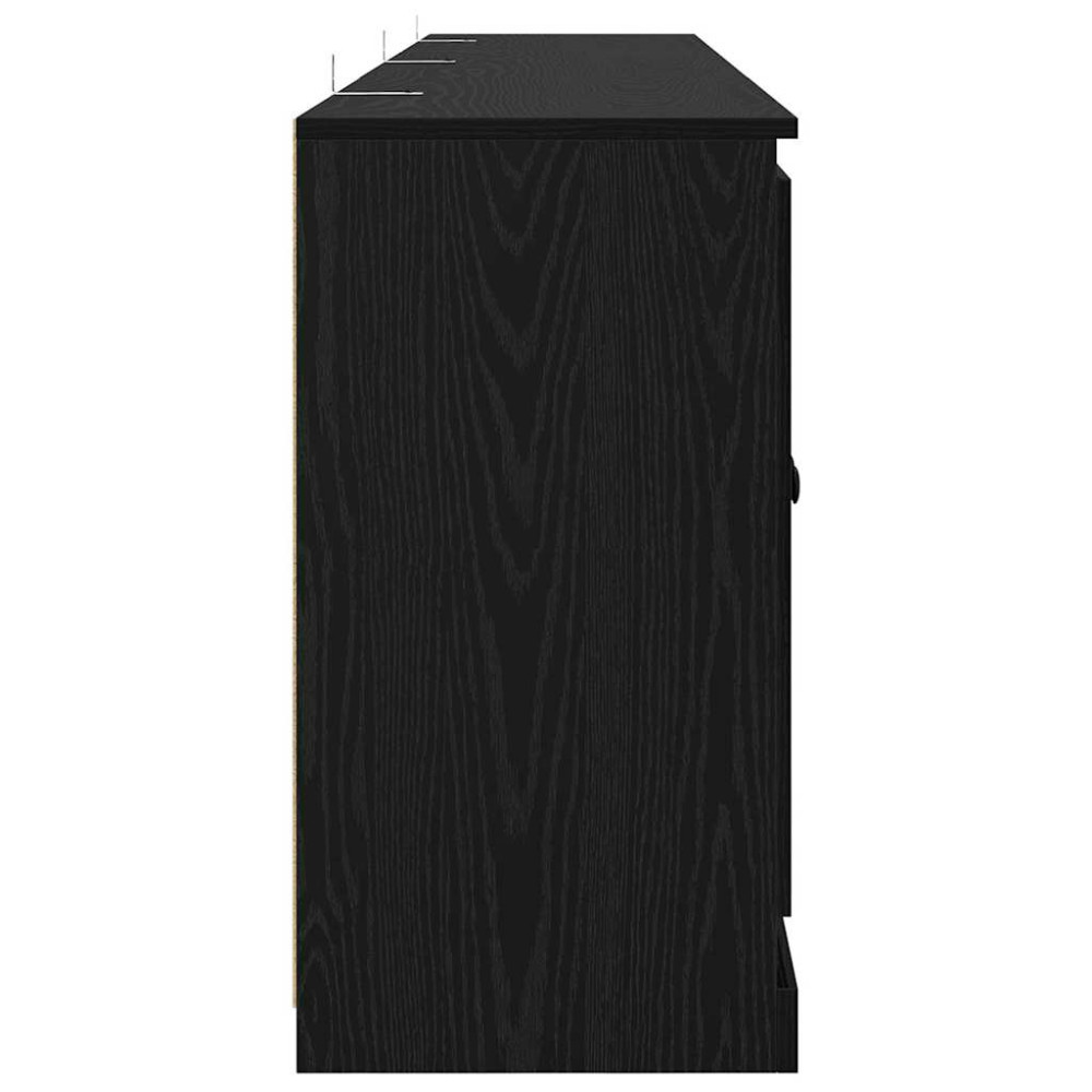 Produktbild för Skåp 3 pcs Artisan-ek 210 x 35,5 x 67,5 cm Konstruerat trä