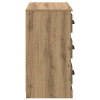 Produktbild för Skåp 2 pcs Artisan Ek 70 x 35,5 x 67,5 cm Konstruerat trä