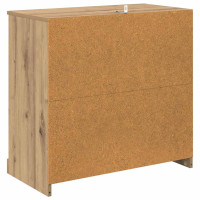 Produktbild för Skåp 2 pcs Artisan Ek 70 x 35,5 x 67,5 cm Konstruerat trä