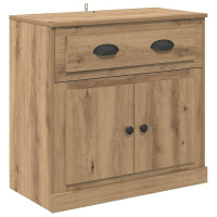 Produktbild för Skåp 2 pcs Artisan Ek 70 x 35,5 x 67,5 cm Konstruerat trä