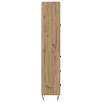 Produktbild för Skåp med låda Artisan Ek 69,5 x 34 x 90 cm Konstruerat trä