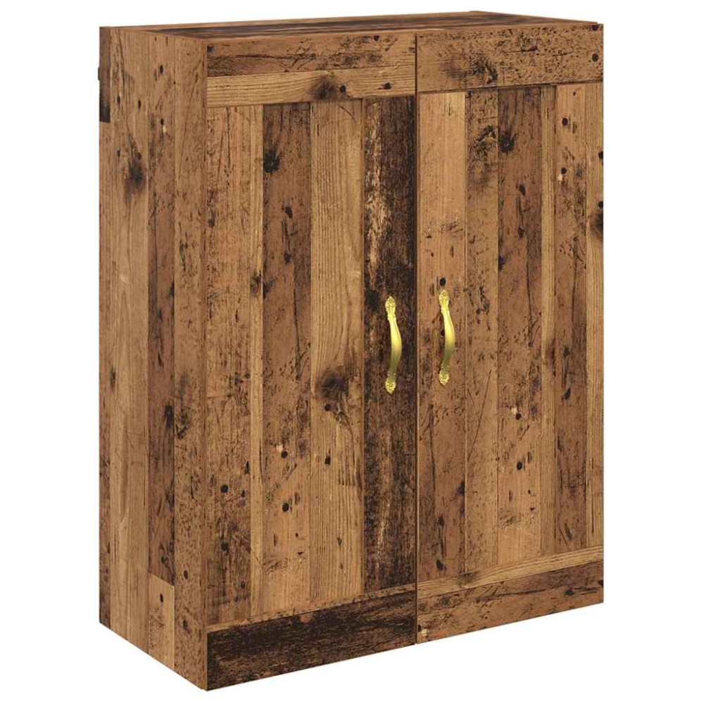 Produktbild för Skåp Gammalt trä 69,5 x 34 x 90 cm Konstruerat trä
