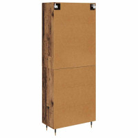 Produktbild för Skåp Gammalt trä 69,5 x 34 x 90 cm Konstruerat trä