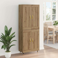 Produktbild för Skåp Artisan Ek 69,5 x 34 x 90 cm Konstruerat trä
