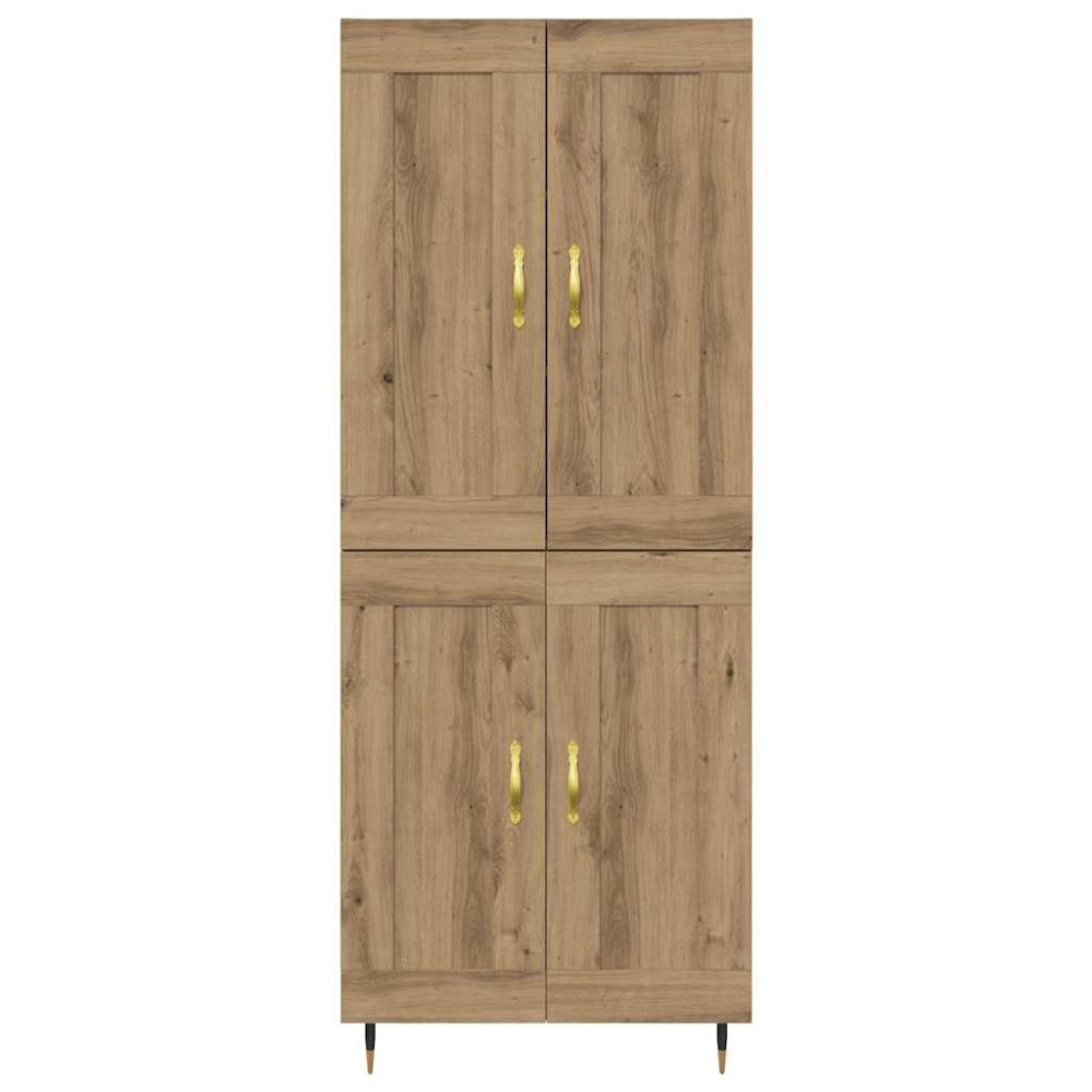 Produktbild för Skåp Artisan Ek 69,5 x 34 x 90 cm Konstruerat trä