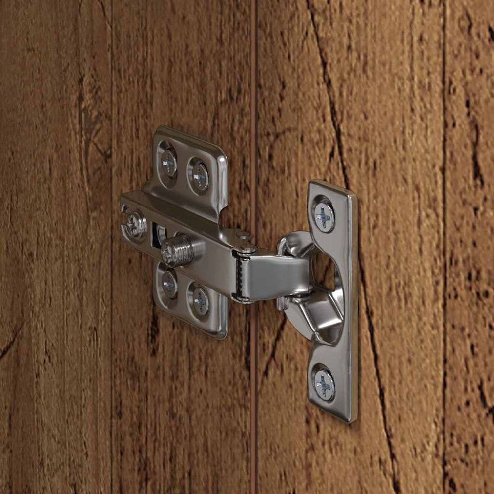 Produktbild för Skåp Corona 2 pcs Gammalt trä 59 x 39 x 80 cm Konstruerat trä