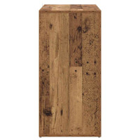 Produktbild för Skåp Corona 2 pcs Gammalt trä 59 x 39 x 80 cm Konstruerat trä