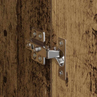 Produktbild för Väggmonterat skåp 2 pcs Gammalt trä 69,5 x 34 x 90 cm