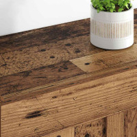 Produktbild för Väggmonterat skåp 2 pcs Gammalt trä 69,5 x 34 x 90 cm