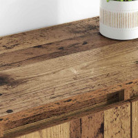 Produktbild för Skåp 2 pcs Gammalt trä 60 x 35 x 70 cm Konstruerat trä