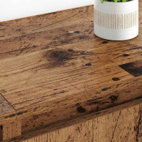 Produktbild för Skåp 2 pcs Gammalt trä 60 x 35 x 70 cm Konstruerat trä