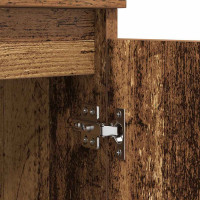 Produktbild för Skåp 2 pcs Gammalt trä 60 x 35 x 70 cm Konstruerat trä