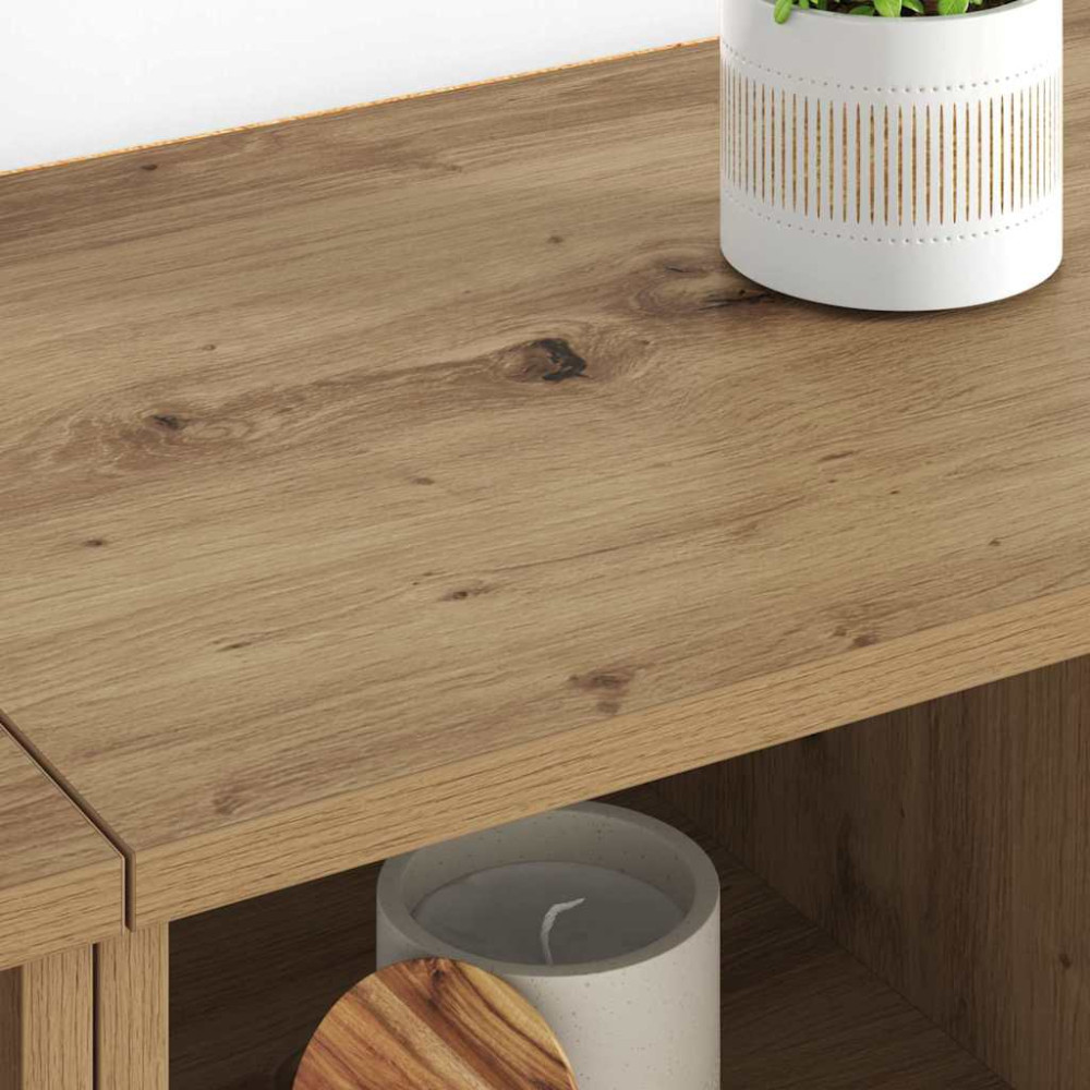 Produktbild för Skåp 2 pcs Artisan Ek 60 x 35 x 70 cm Konstruerat trä