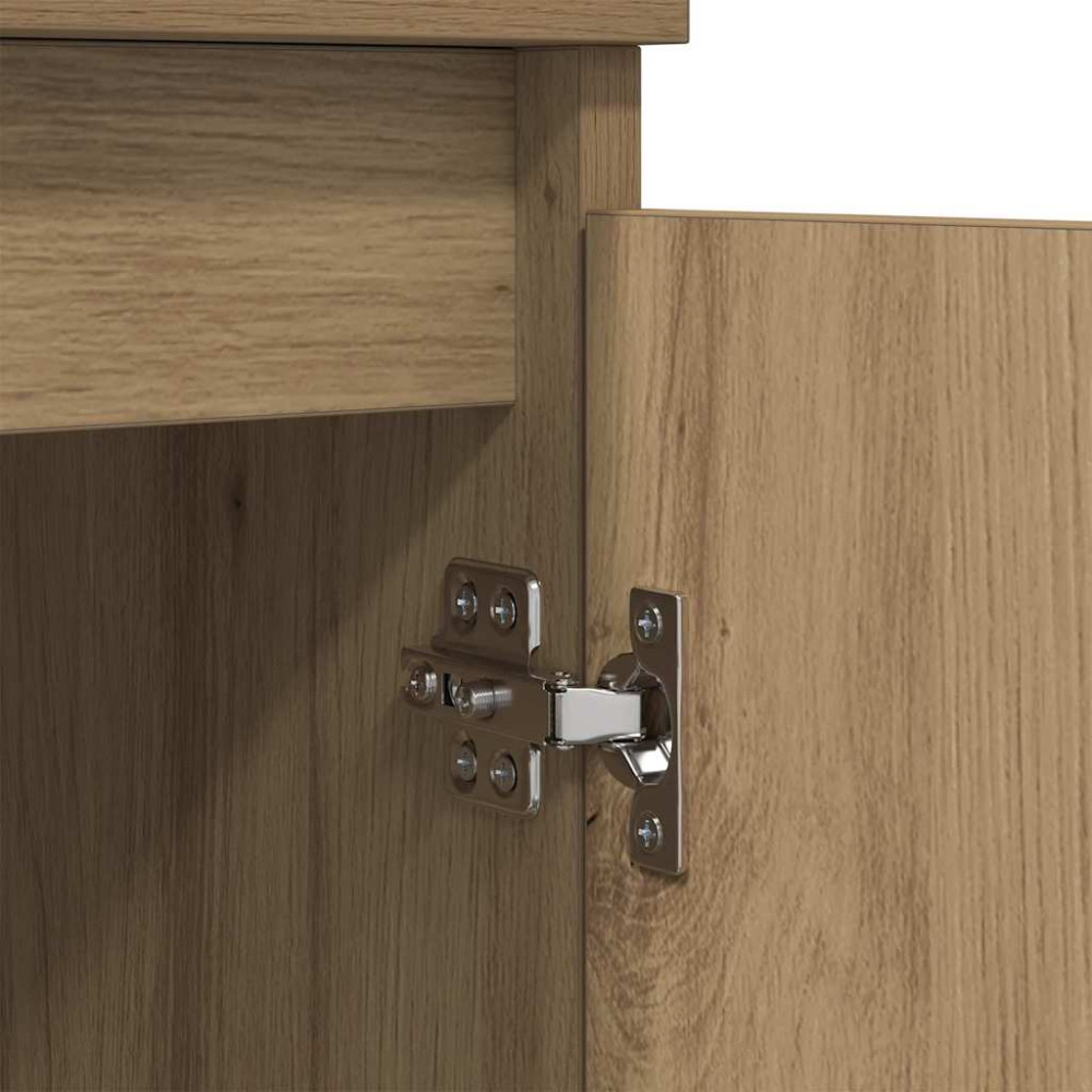 Produktbild för Skåp 2 pcs Artisan Ek 60 x 35 x 70 cm Konstruerat trä