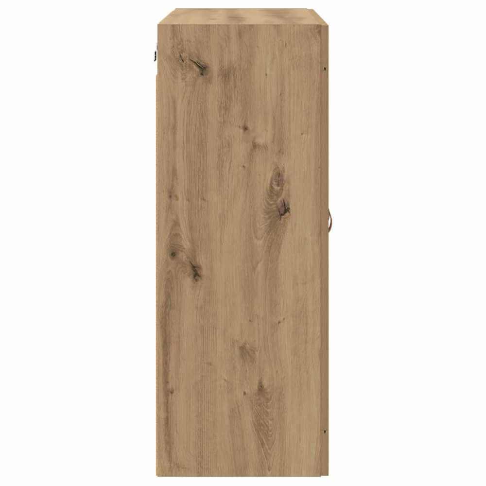 Produktbild för Väggmonterat skåp 2 pcs Artisan Ek 69,5 x 34 x 90 cm