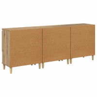 Produktbild för Skåp 3 pcs Artisan Ek 60 x 35 x 70 cm Konstruerat trä