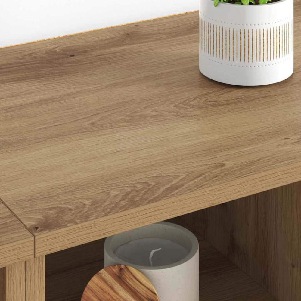 Produktbild för Skåp 2 pcs Artisan Ek 60 x 35 x 70 cm Konstruerat trä