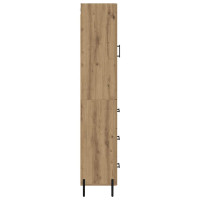 Produktbild för Skåp med låda Artisan Ek 34,5 x 34 x 180 cm Konstruerat trä