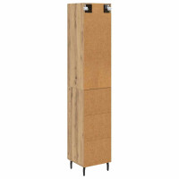 Produktbild för Skåp med låda Artisan Ek 34,5 x 34 x 180 cm Konstruerat trä