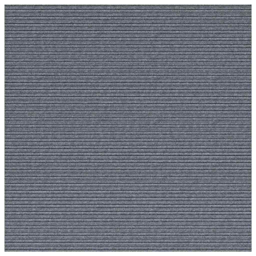 Produktbild för Matta-runner Ljusgrå 100 x 100 cm tyg