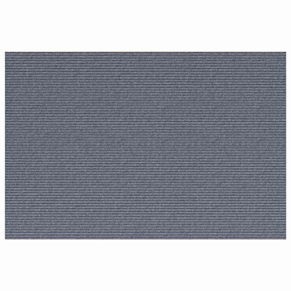 Produktbild för Matta-runner Ljusgrå 100 x 150 cm tyg