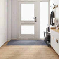 Produktbild för Matta-runner Ljusgrå 100 x 200 cm tyg