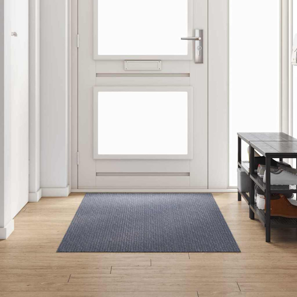 Produktbild för Matta-runner Ljusgrå 100 x 250 cm tyg