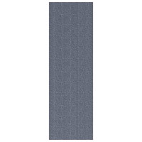 Produktbild för Matta-runner Ljusgrå 100 x 250 cm tyg