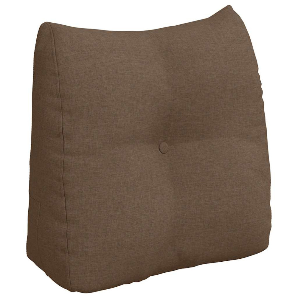 Produktbild för Ryggkudde Brun 45 x 24 x 50 cm tyg