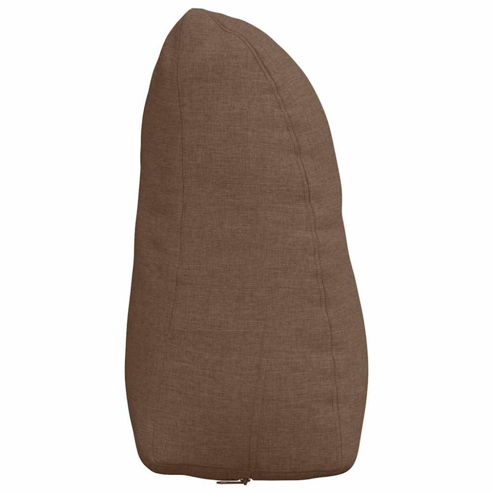 Produktbild för Ryggkudde Brun 45 x 24 x 50 cm tyg