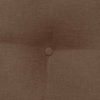 Produktbild för Ryggkudde Brun 45 x 24 x 50 cm tyg
