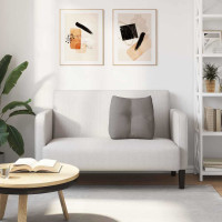 Produktbild för Ryggkudde Taupe 45 x 24 x 50 cm tyg