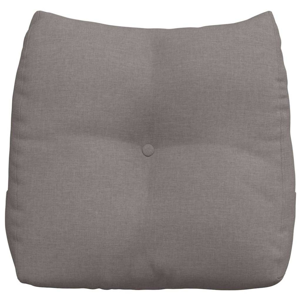 Produktbild för Ryggkudde Taupe 45 x 24 x 50 cm tyg