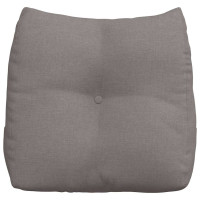 Produktbild för Ryggkudde Taupe 45 x 24 x 50 cm tyg