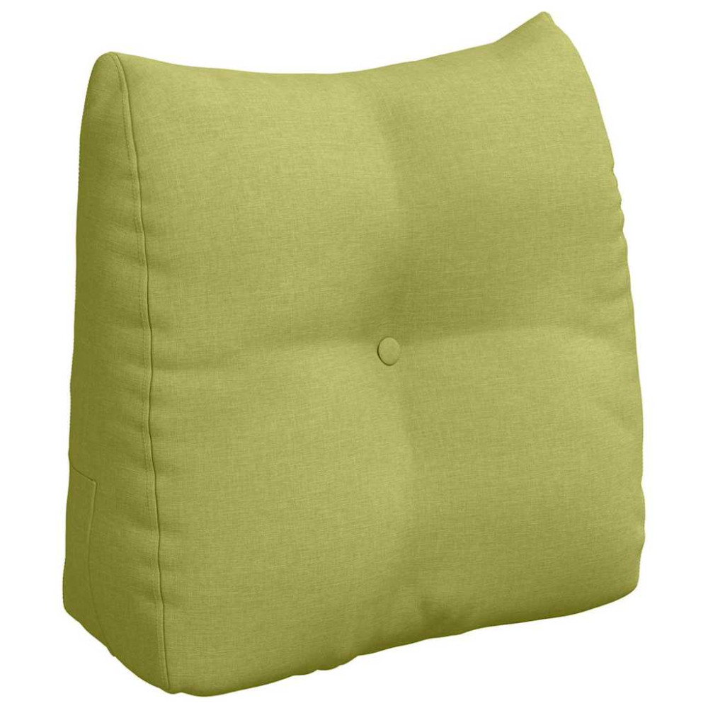 Produktbild för Ryggkudde Ljusgrön 45 x 24 x 50 cm tyg