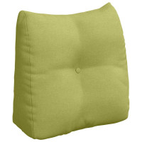 Produktbild för Ryggkudde Ljusgrön 45 x 24 x 50 cm tyg