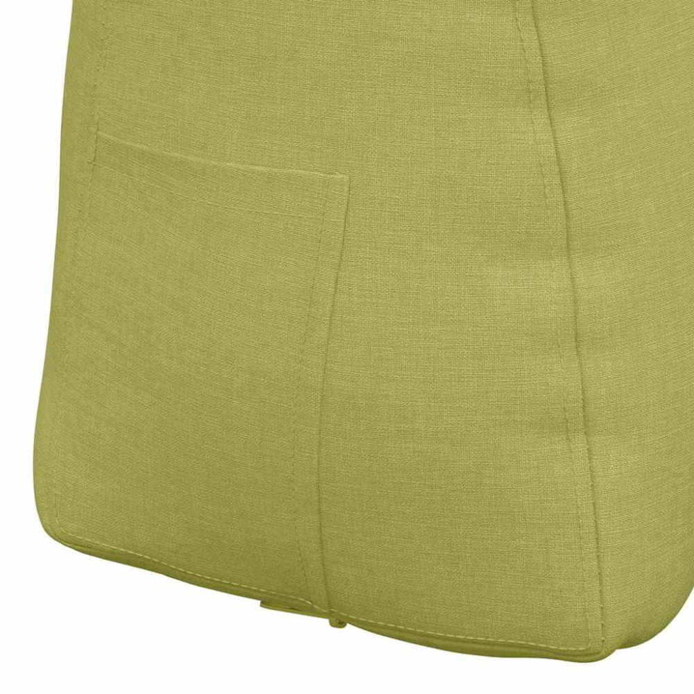 Produktbild för Ryggkudde Ljusgrön 45 x 24 x 50 cm tyg