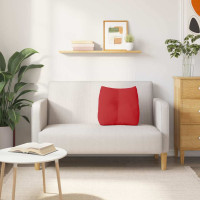 Produktbild för Ryggkudde Röd 45 x 24 x 50 cm tyg