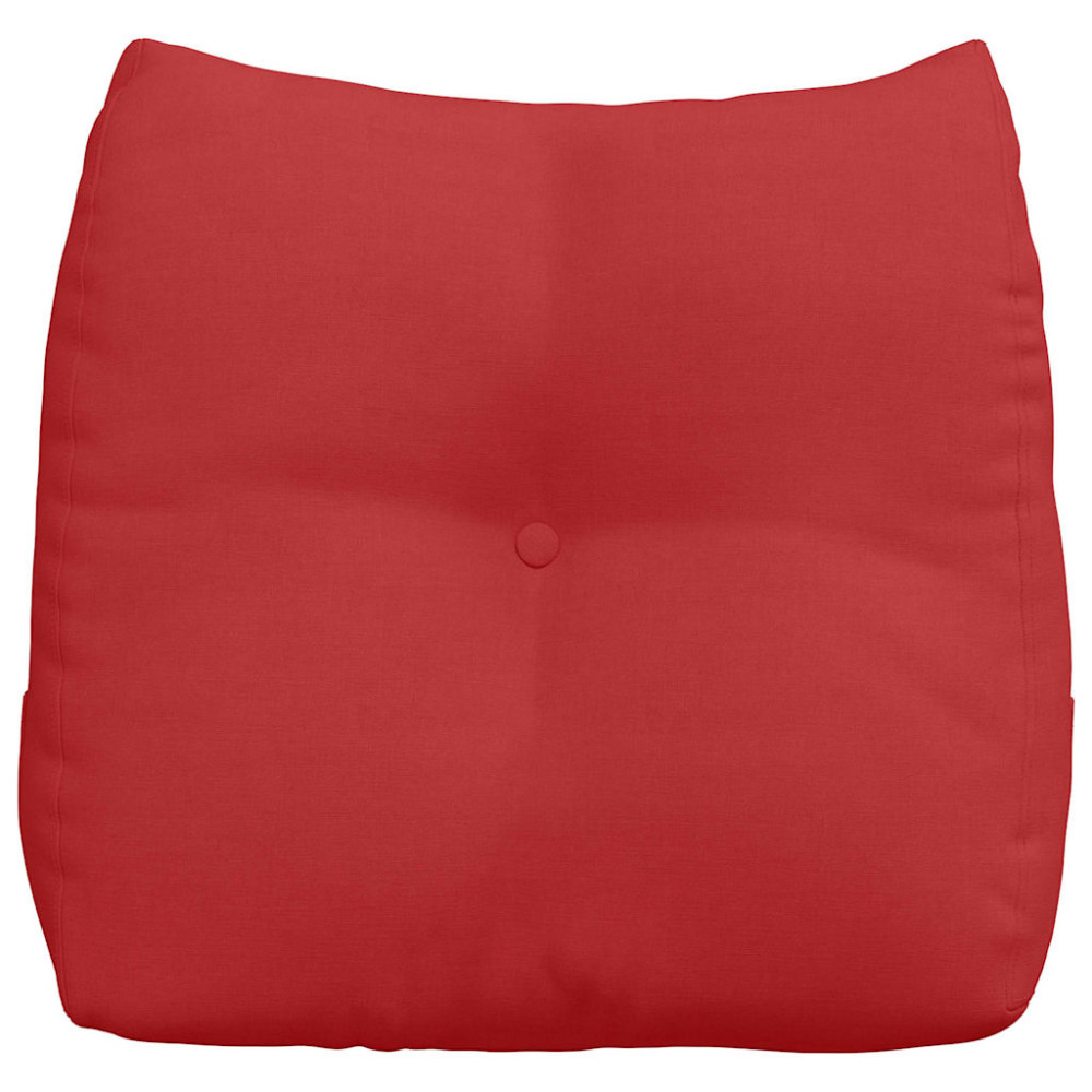 Produktbild för Ryggkudde Röd 45 x 24 x 50 cm tyg